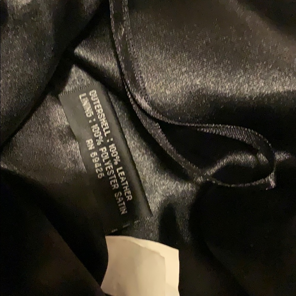 Wilsons Leather Black Straight Leg Pants - Picture 8 of 12
